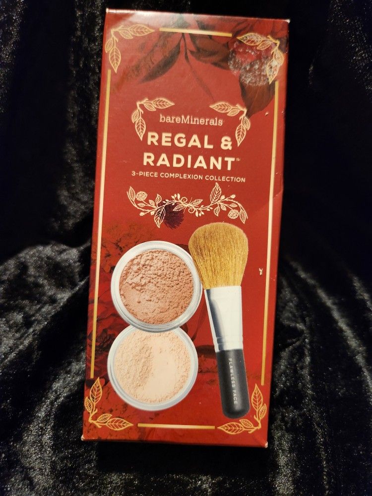 Bareminerals 3 Piece Complexion Collection - Regal & Radiant - Christmas Gift 🎁 🎄🎅