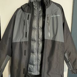 2 In 1 Columbia Jacket 