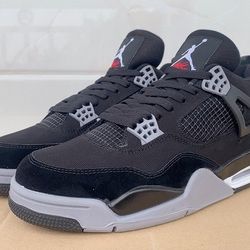Jordan 4 “Black Canvas”