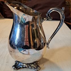 Vintage Silver Plated Milk Jug