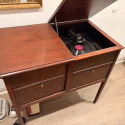 Victrola Record Player Restored
