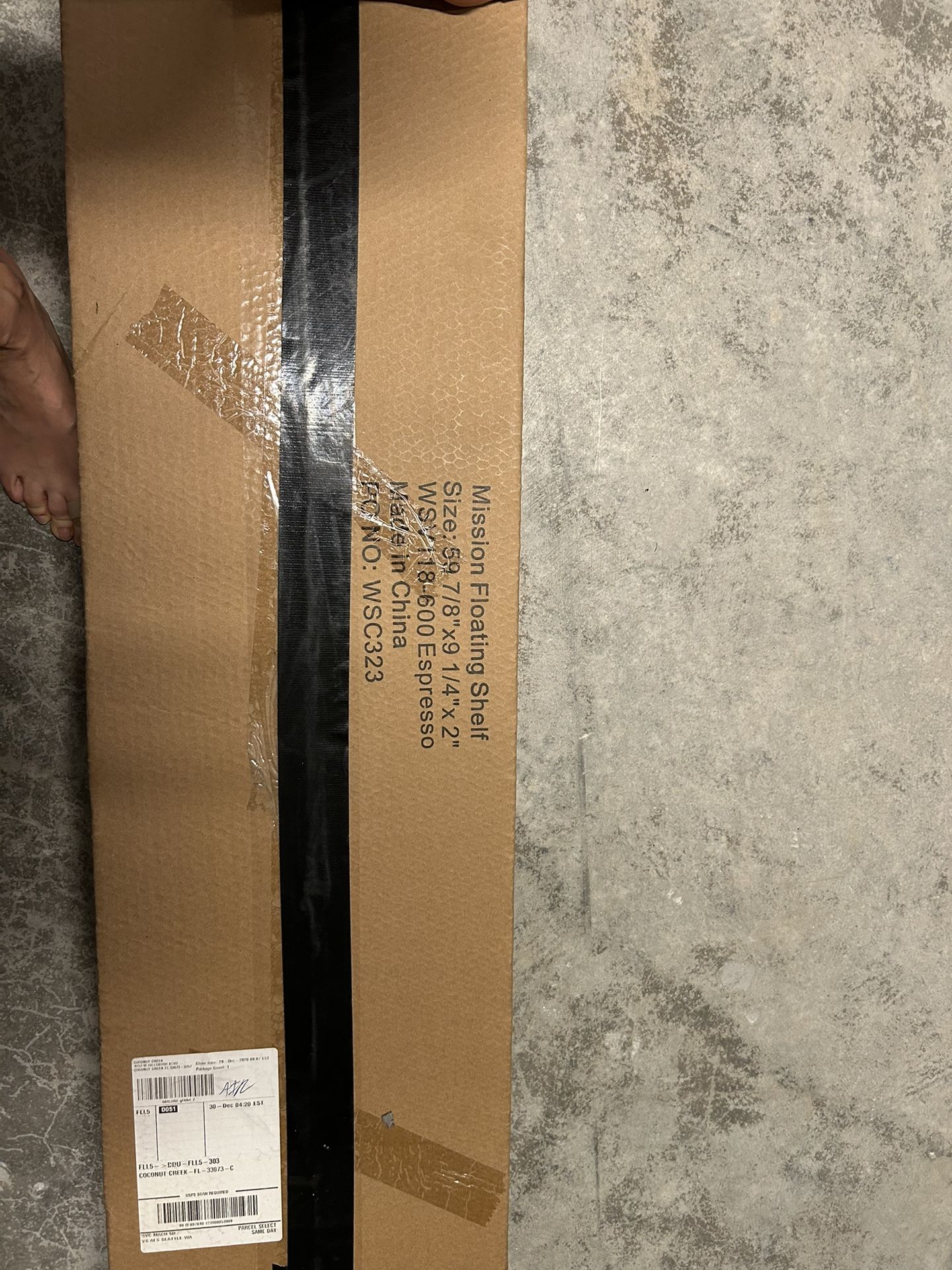 Floating Shelves 9 Inch Deep X60 Inches Long X 2 Inches Thick