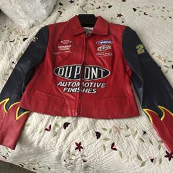 Jeff Gordon Leather Jacket For Women 