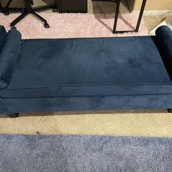 Elegant Ottoman Royal Blue