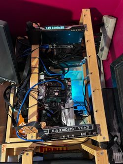 Bitcoin mining computer Nvidia Geforce GTX 1080 ti RTX 2060