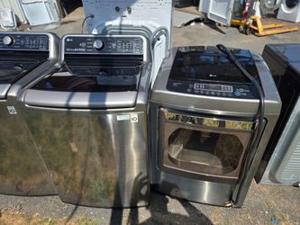 Lg Washer And Dryer Set Electric Lavadora y Secadora Topload