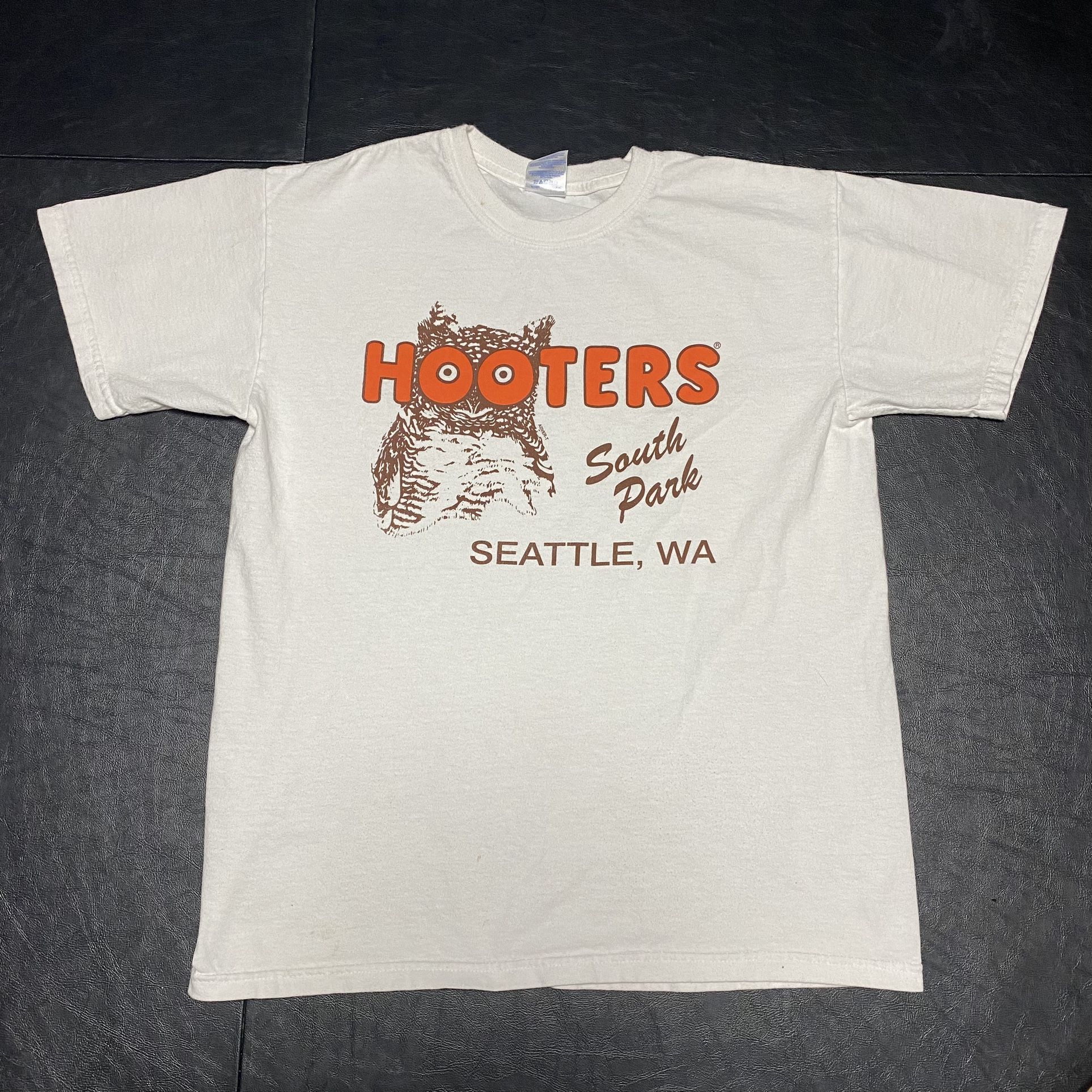 Hooters Restaurant Owl South Park Seattle WA Shirt