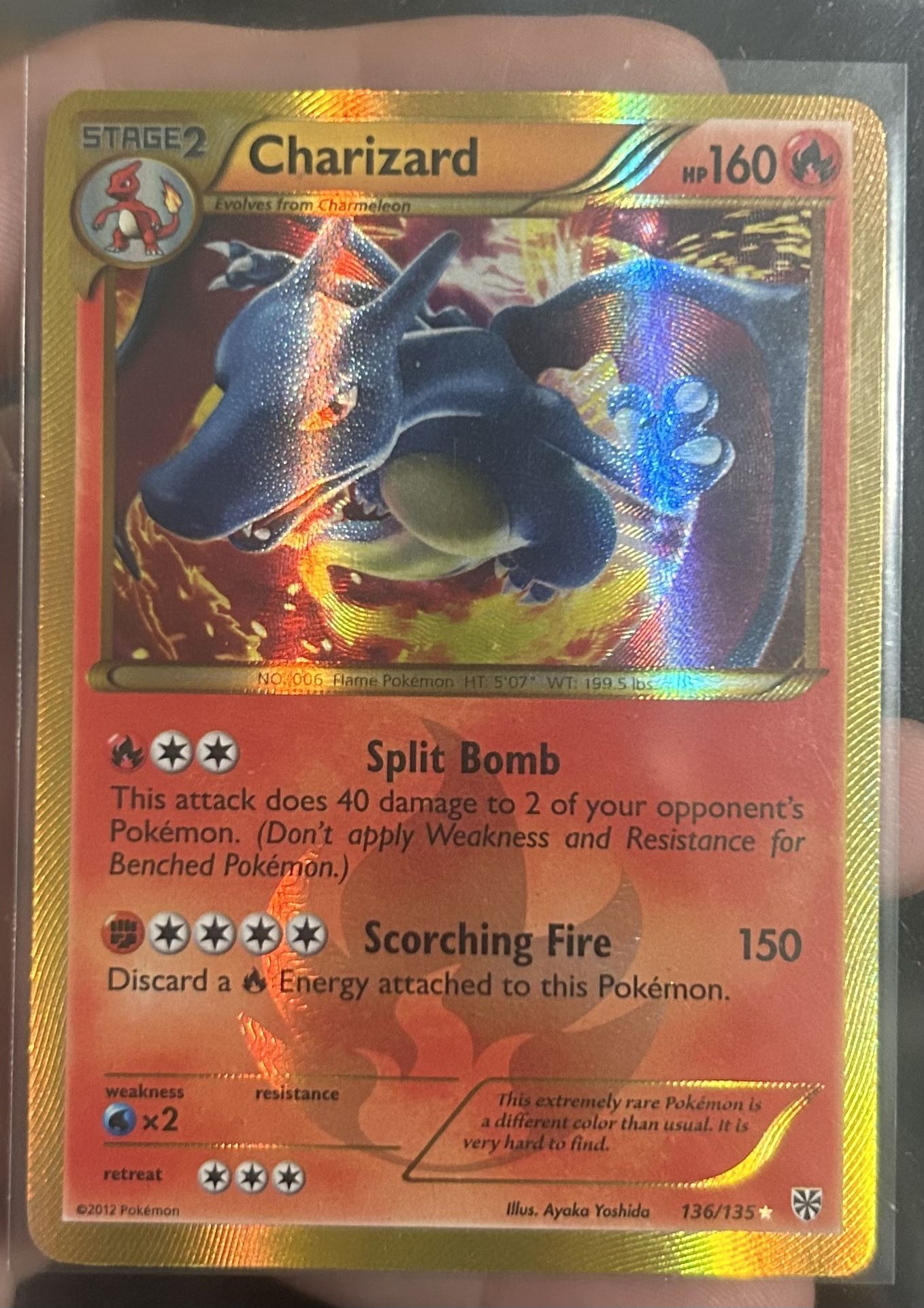 Plasma Storm Charizard Secret Rare