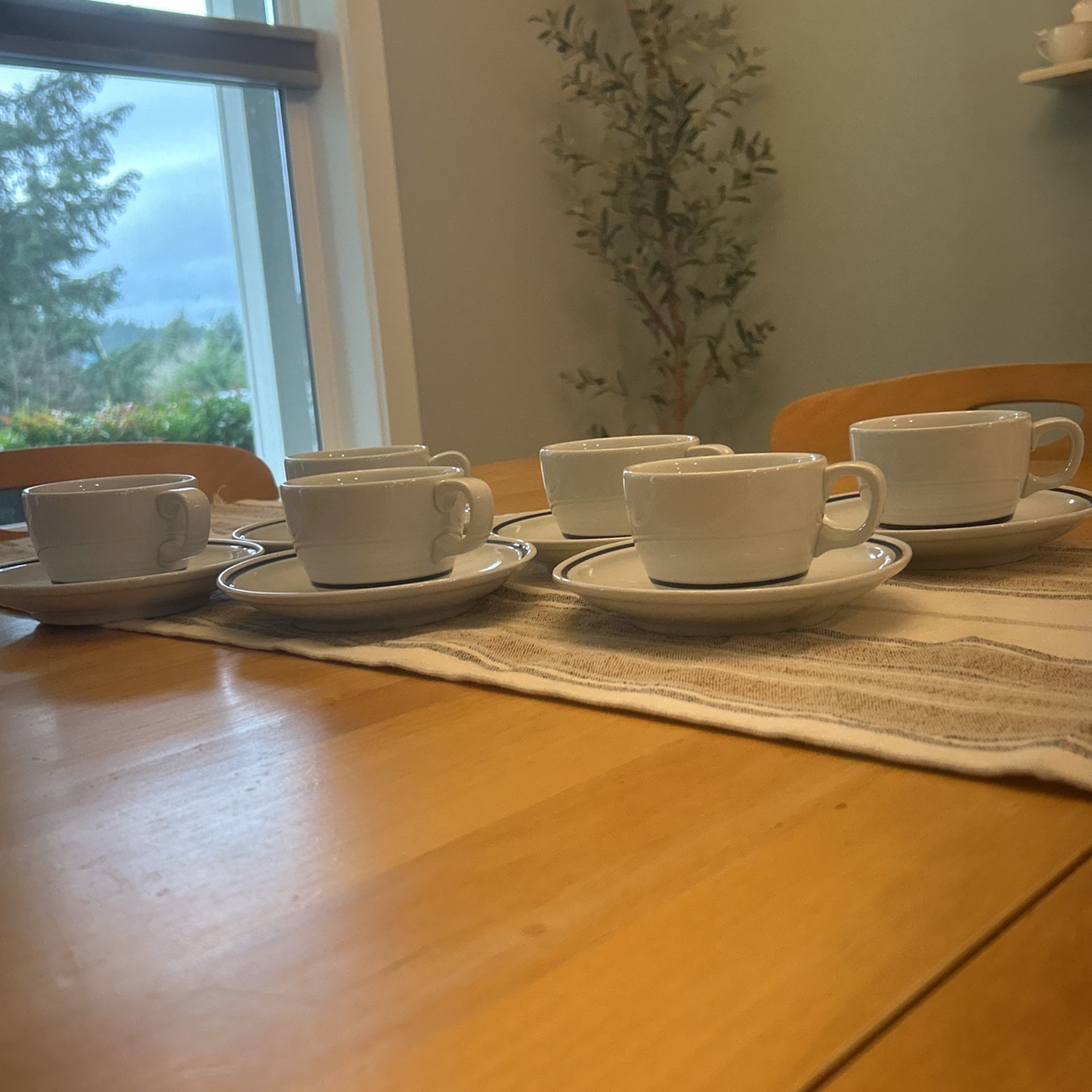 Tognan Cups And Saucers (6)