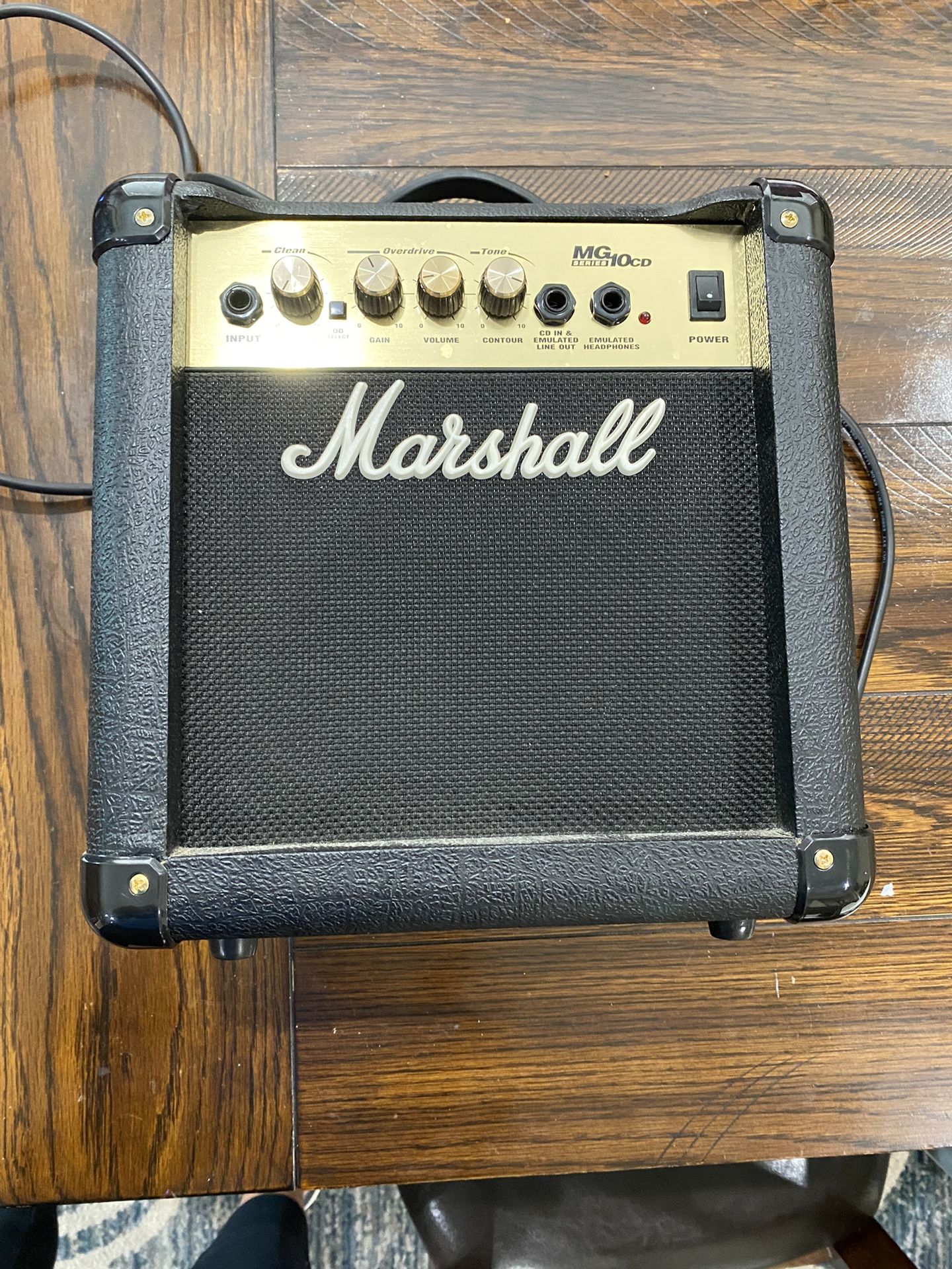 Used Marshall MG10CD 1X6.5 10W Guitar Combo Amp