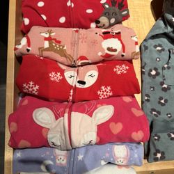 Christmas 12 Month Fleece Pjs Sleep N Play