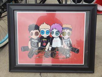 Rare Voodoo dolls framed artwork