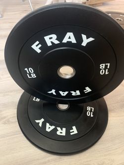 Fray Rubber Bumper Plate Set 20 Lbs 🏋️♀️ Brand New In Box 📦