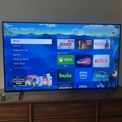 55in Roku TCL Smart Tv