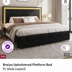 Queen Size Bed Fran With Mattress