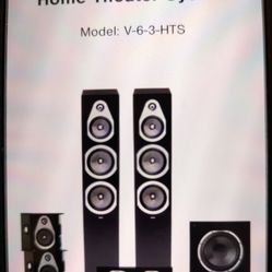 Pioneer Elite Home Theater System With Surround Sound & 6 Speakers 