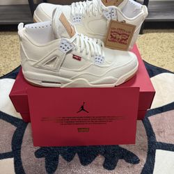 Jordan 4 Levi white Tag Sz 8 DS