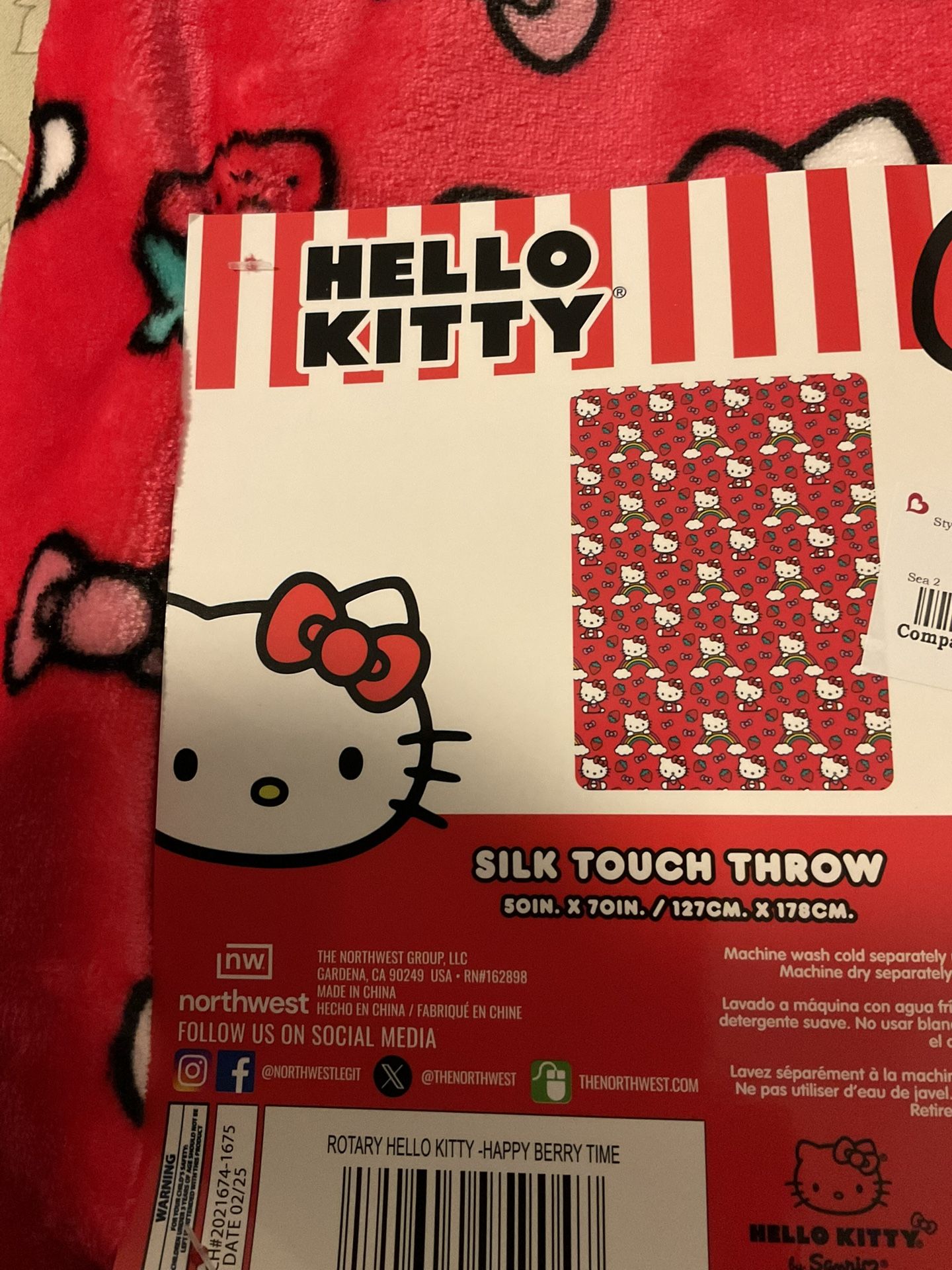 Hello Kitty Blanket