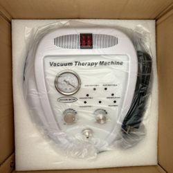 Vacuum Therapy Machine Multifunctional 0-75cmHg Cupping Cups Machine 6 Mode Adjustable Suction Vacuum Machine with 30 Cups and 3 Pumps 