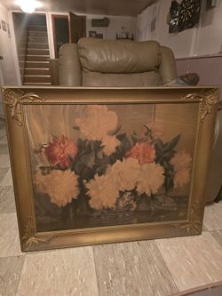 Floral Bouquet Large Wall Painting Art Decor 