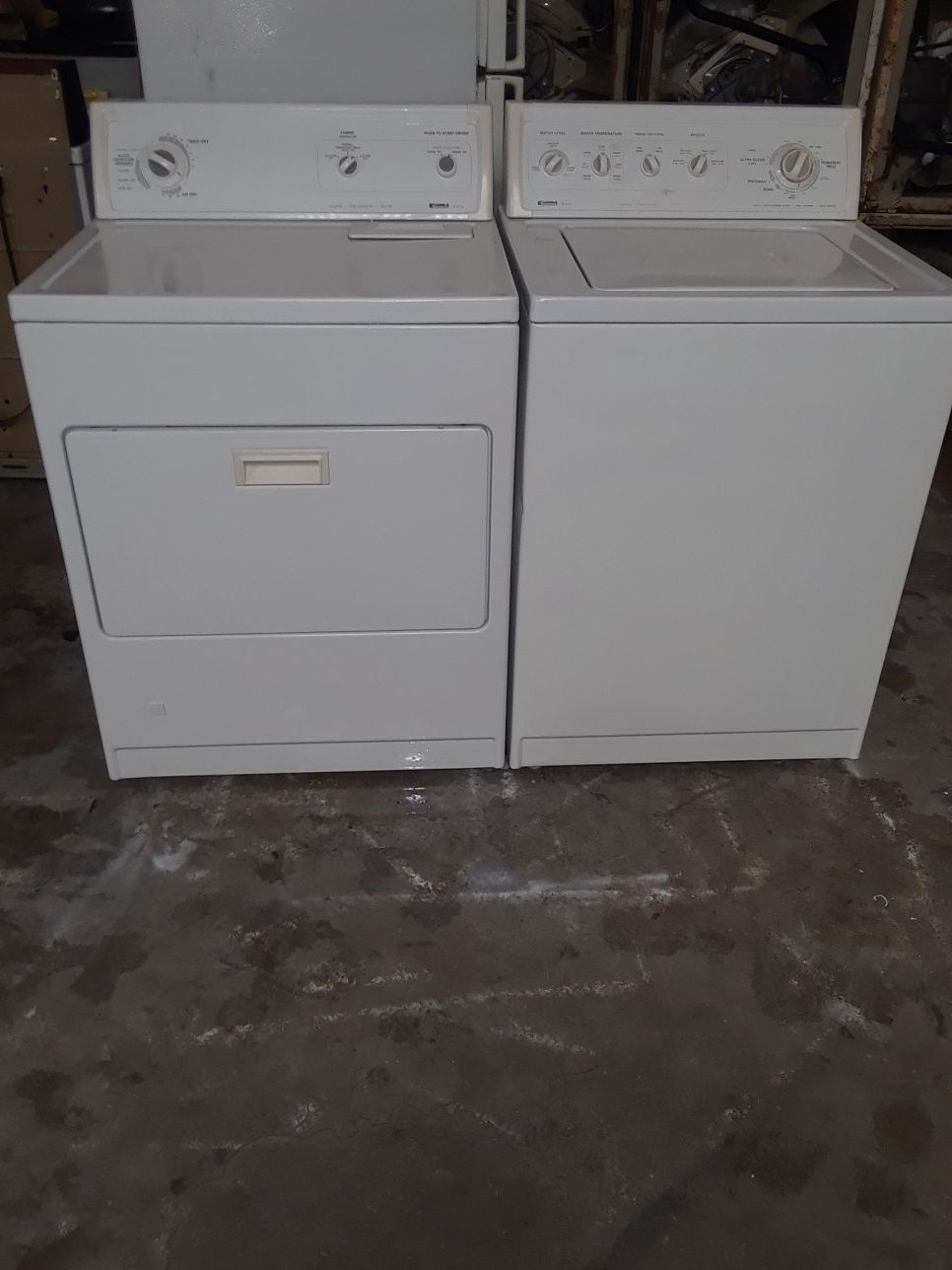 Washer and dryer gas Kenmore good condition 90 days warranty labadora y secadora gas buenas condiciones Kenmore 90 dias de garantia