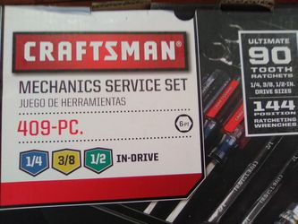 409 piece Craftsman mechanics service set