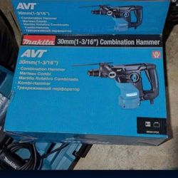Makita AVT Rotary Hammer accepts L-Shape SDS-PLUS bits 1 3/16"