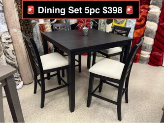 SÚPER SALE !!! New solid Dining Set 5pc
