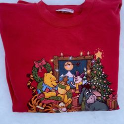 Vintage Disneyland’s Red Sweatshirt