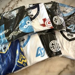 8 New Rare League Of Legends Original Esports Players Jerseys Collection