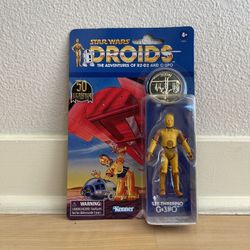 STAR WARS DROIDS C3P0 ACTION FIGURE 3.75”