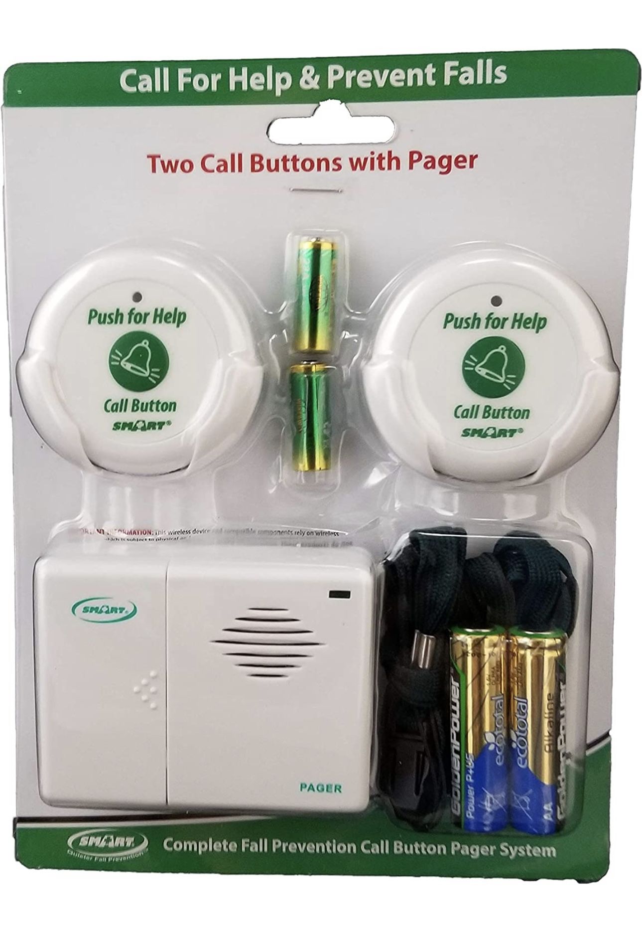 Smart Two Call Buttons & Wireless Pager