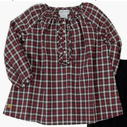 Ralph Lauren Infant Girls Plaid Tunic~Sz 12 Month