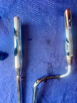 Harley Davidson motorcycle exhaust