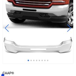 Little rust and dent, Front Bumper (w/o Sensor Hole & Fog Light Holes) 16-18 Chevy Silverado 1500, 2019 1500 LD, BUMP-F-CS16-FB-06-CH
