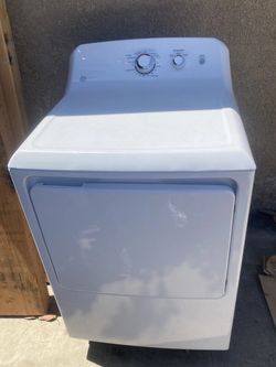 GE White Gas Dryer