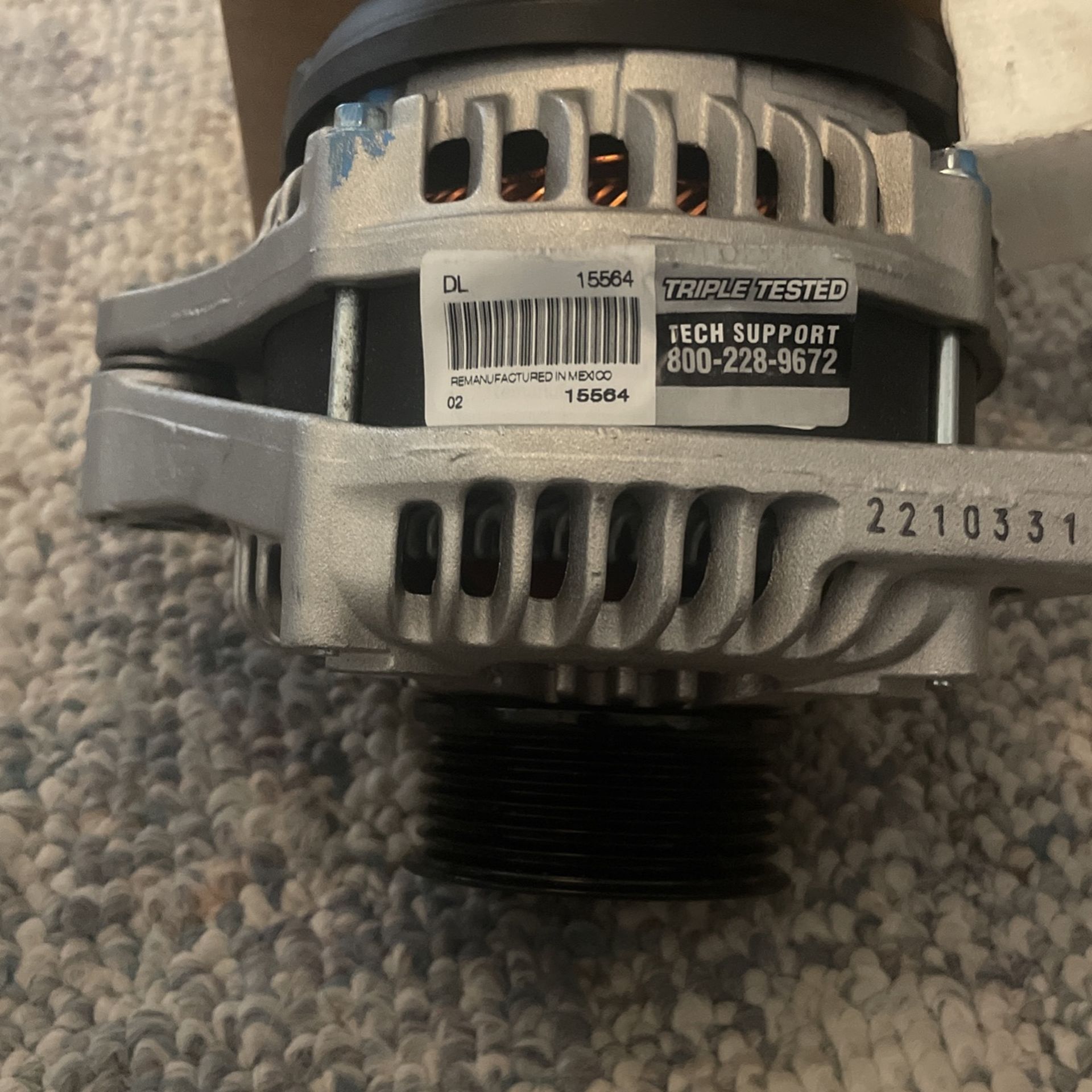 15564 Reman Alternator Honda/Acura