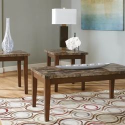 3 Piece Living Room Table Set $175