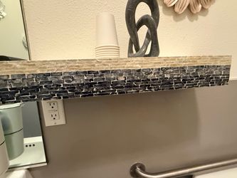Coral wall shelf