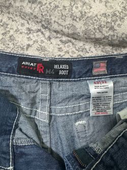 Ariat FR M4 Relaxed Boot Jeans 42x32 Flame Resistant Workwear USA Fabric NWOT