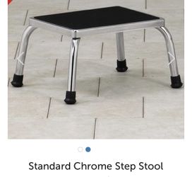 Standard chrome step Stool