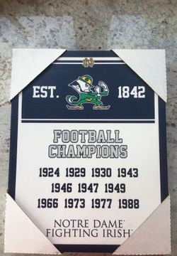 Northern Dame Fighting Irish Tribute