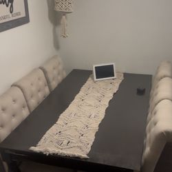 6 Chair, Dining Table From Ashley’s