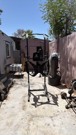 Pull up bar / dip bar / push up / ab 20lb weighted vest