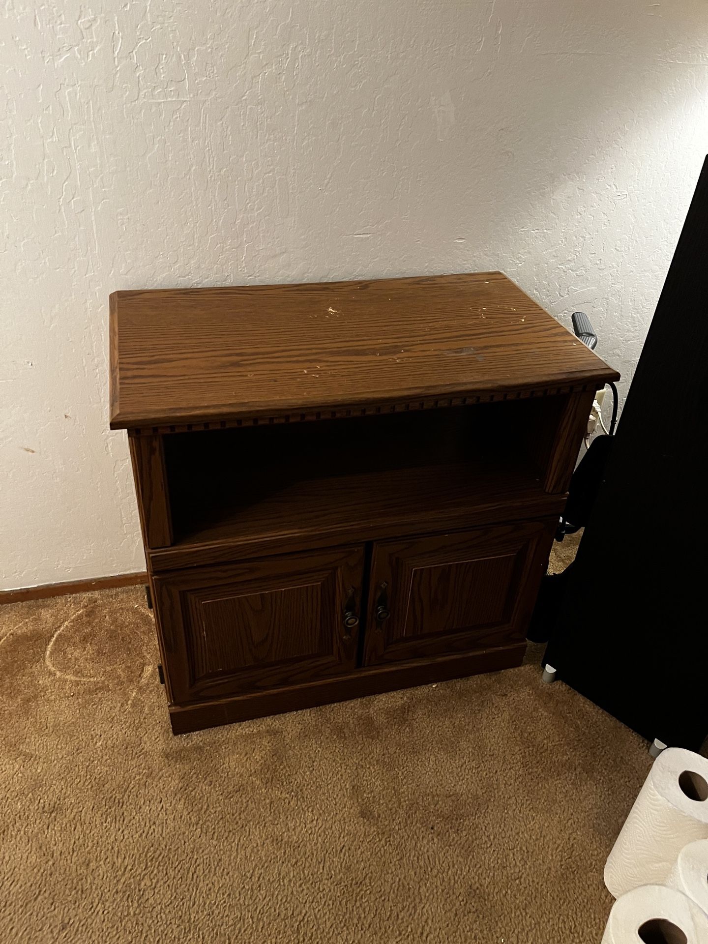 Compact Media Console/Cabinet/Shelf