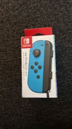 Nintendo switch left controller