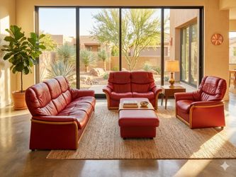 Ekornes Stressless High Back Eldorado Living Room Set, Copenhagen