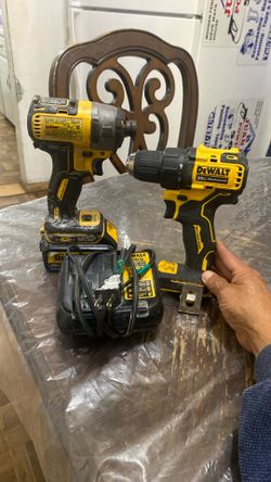 impact & drill 20 volt good conditions brushless