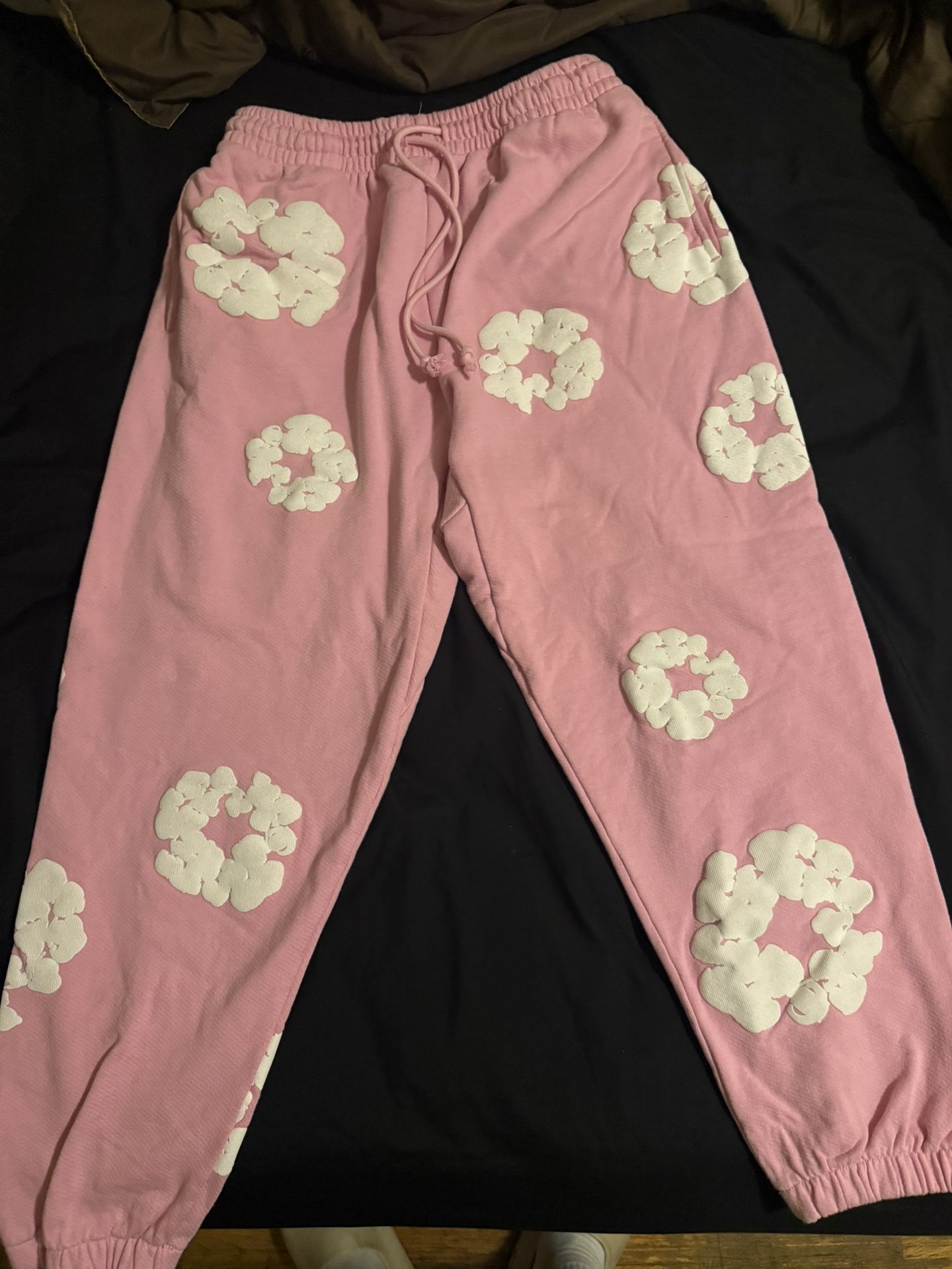 Denim Tears Joggers (Pink) Size Medium USED