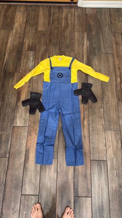 Child minion costume